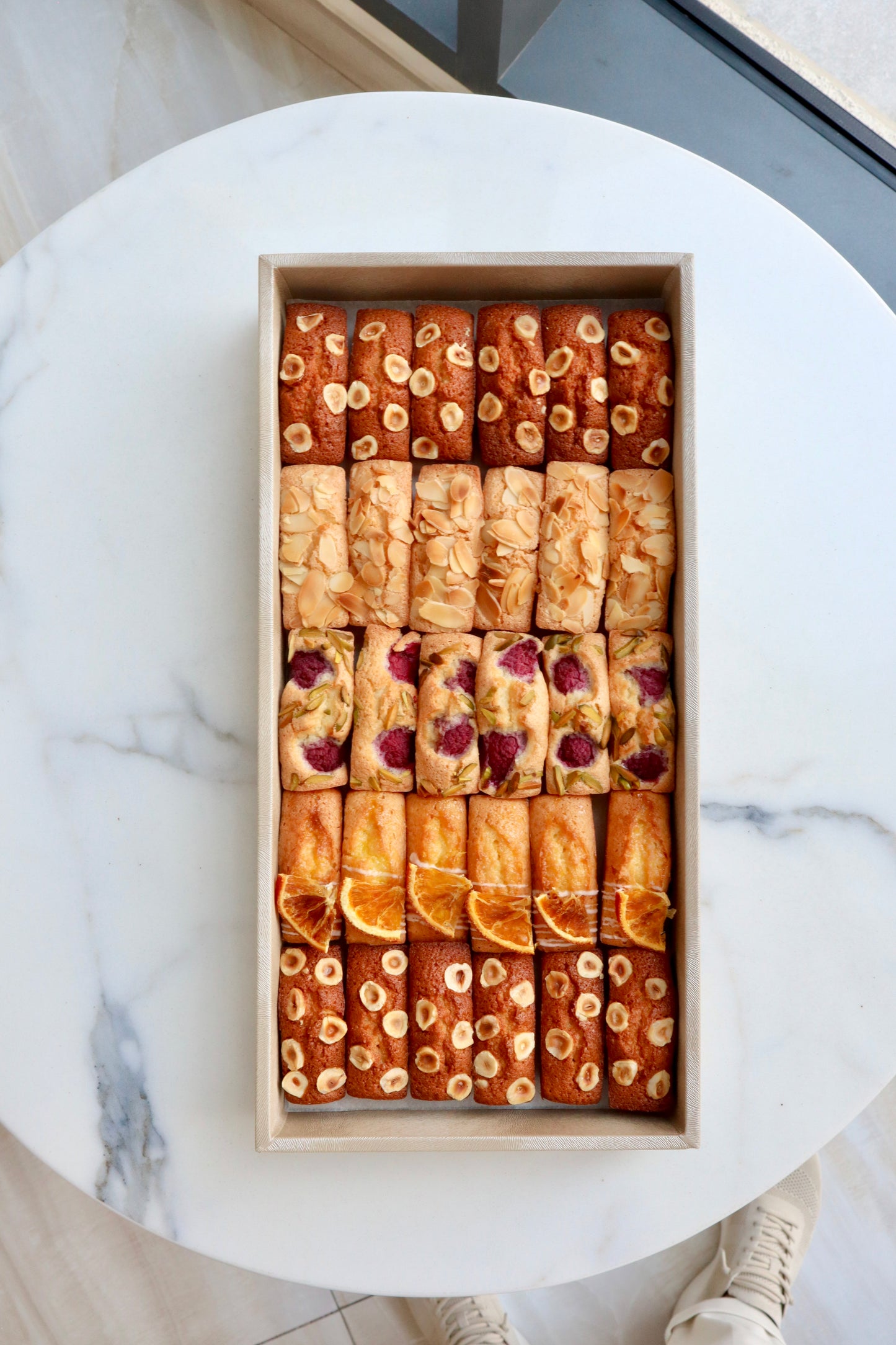 Financier Tray