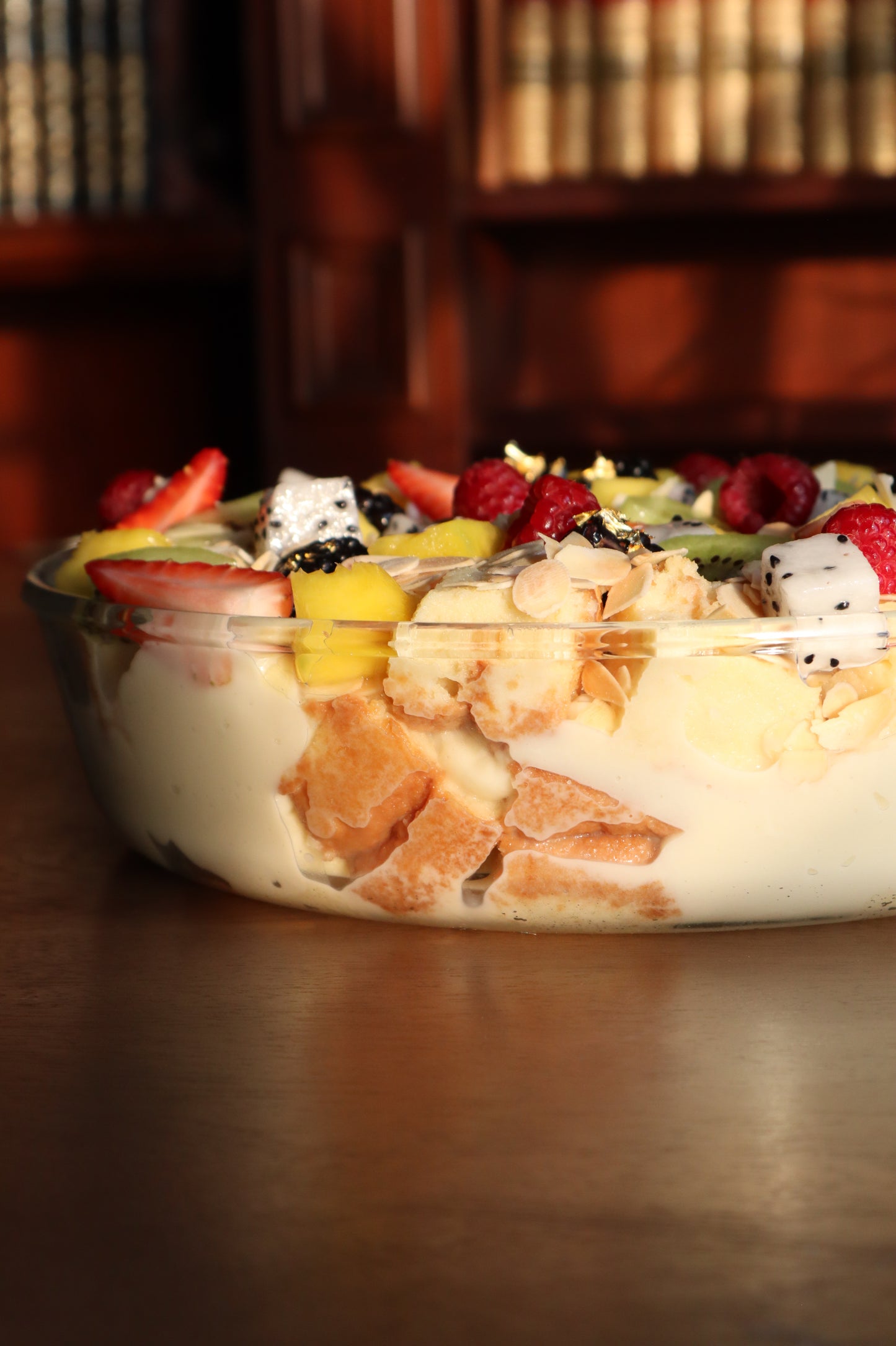 Custard Fruit Cake