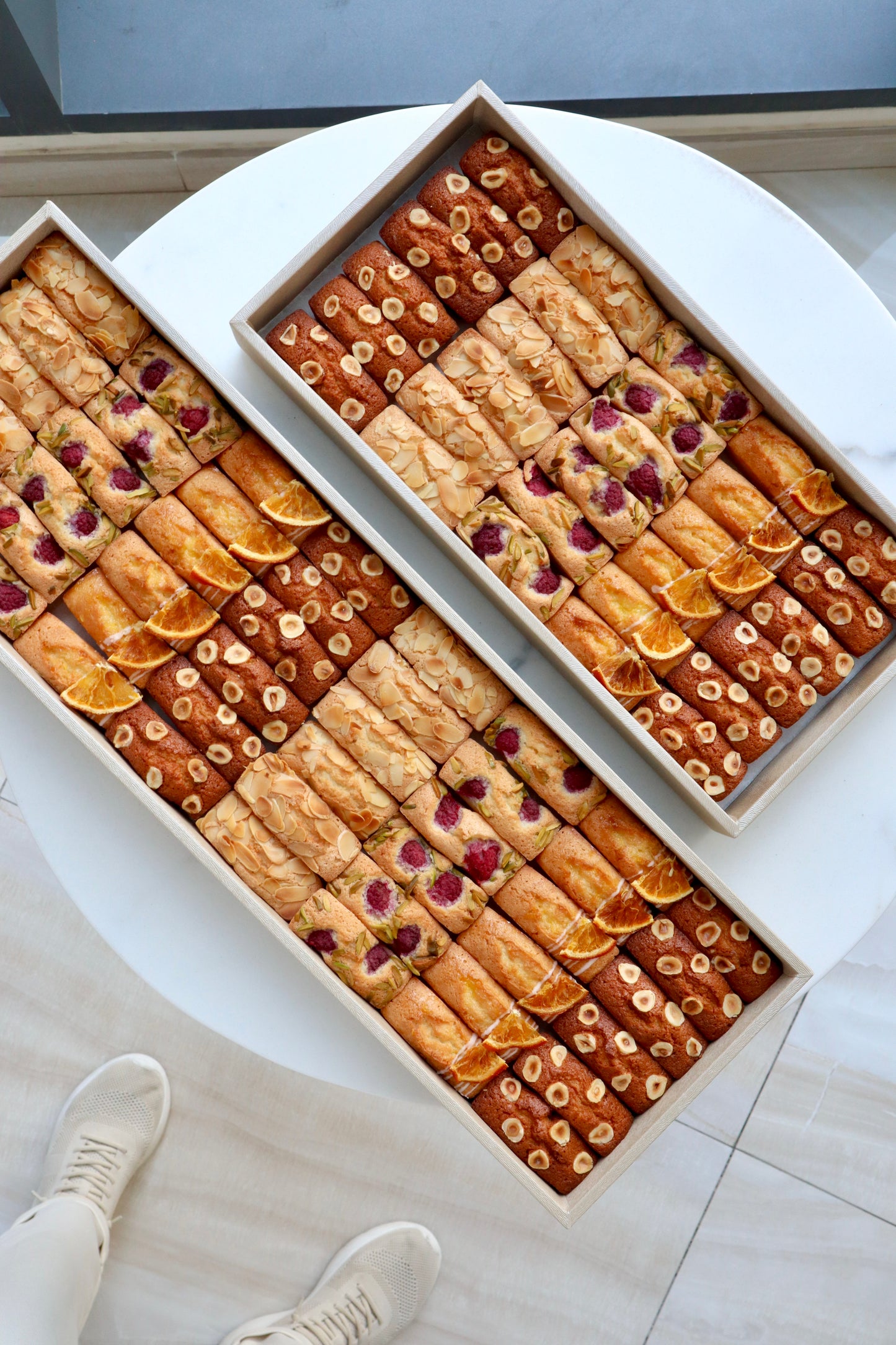 Financier Tray