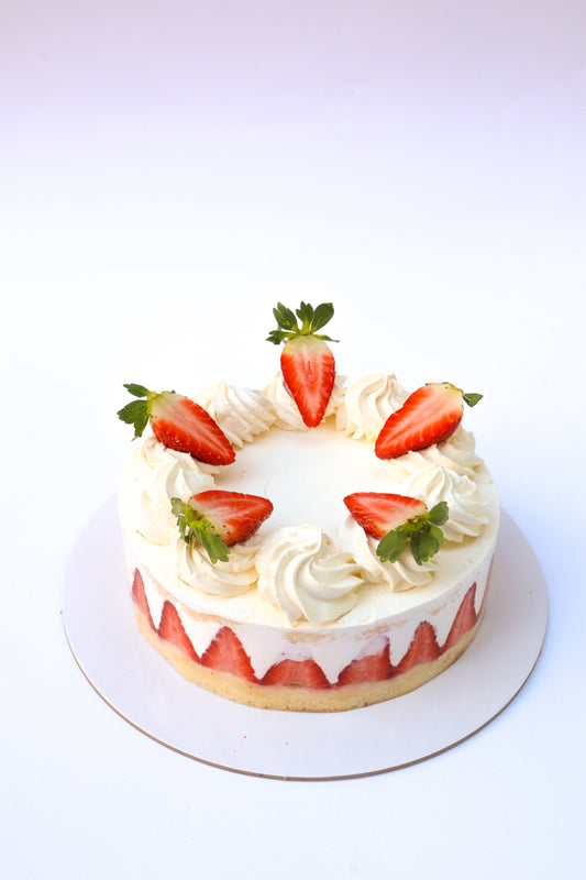Rose Strawberry Shortcake