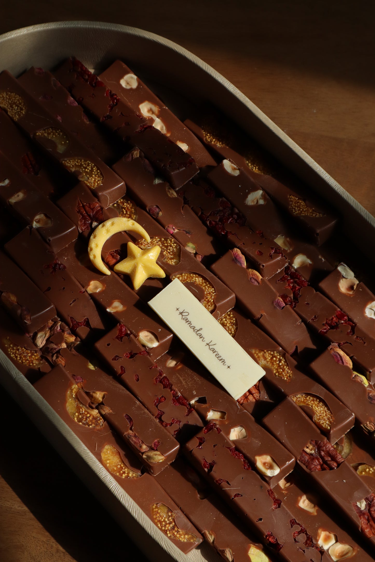 Ramadan Themed Sticks Collection - Small Oval Tray