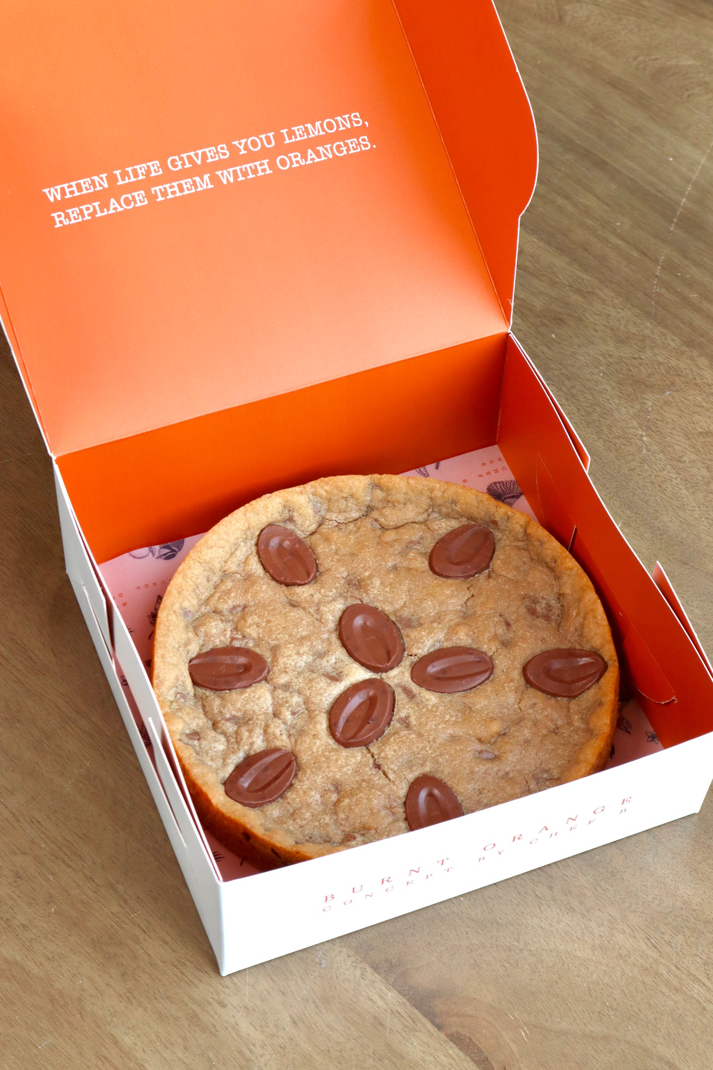 Giant Chunky Milk Chocolate Chip Cookie