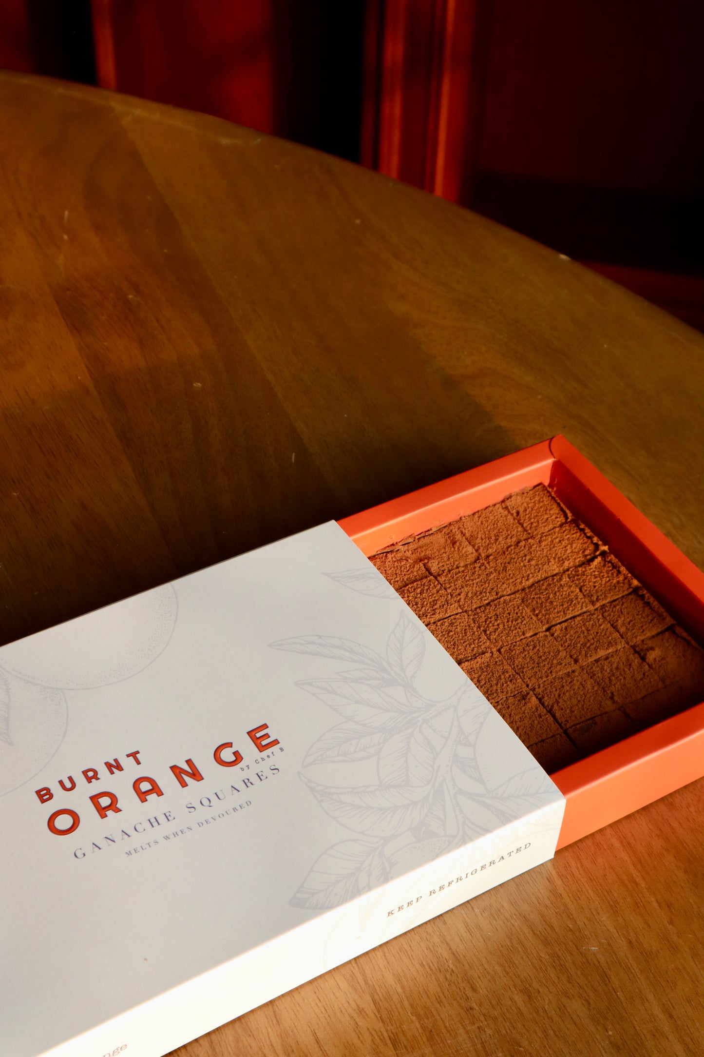 مكعبات الجناش بالجوكليت البلجيكي