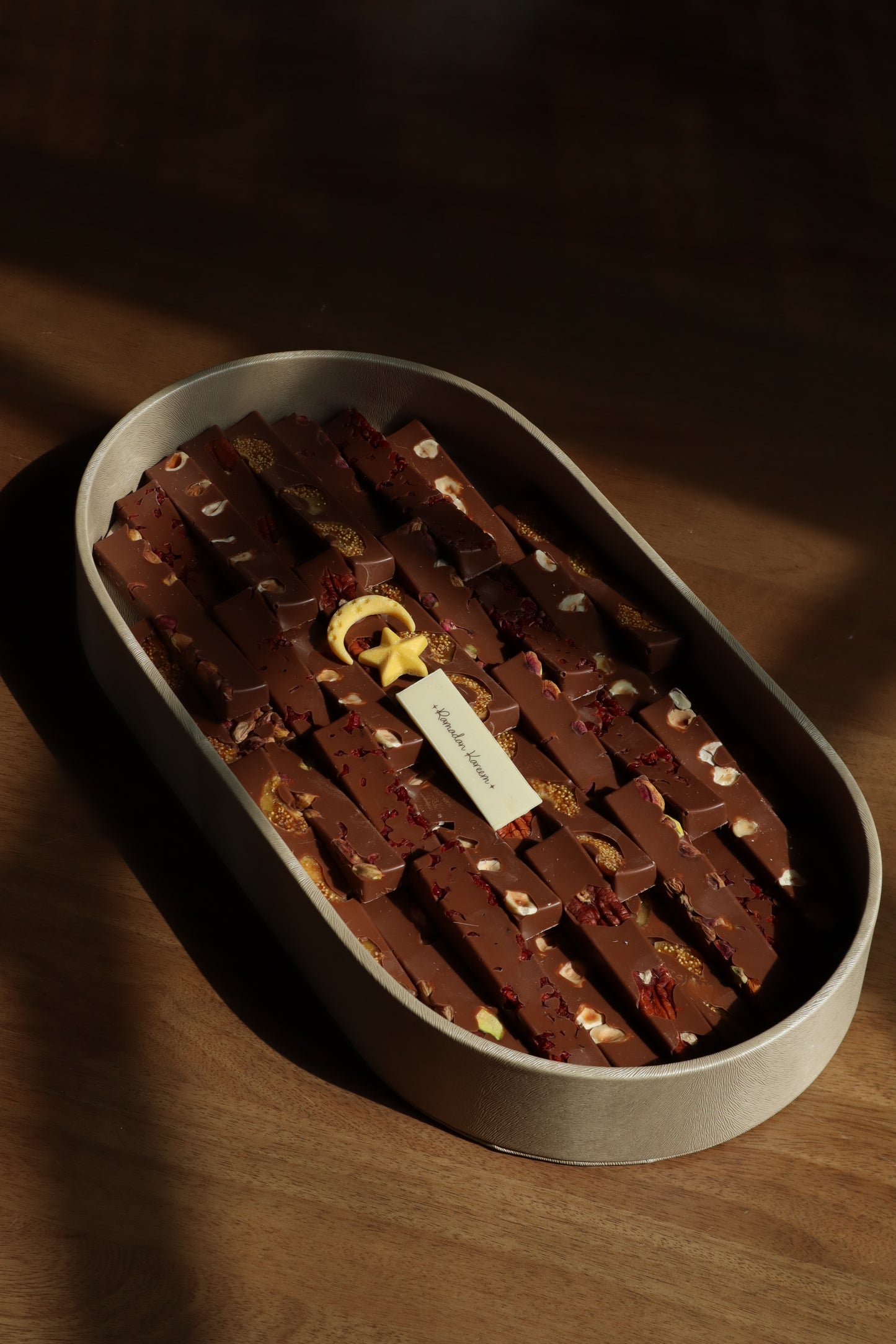 Ramadan Themed Sticks Collection - Small Oval Tray