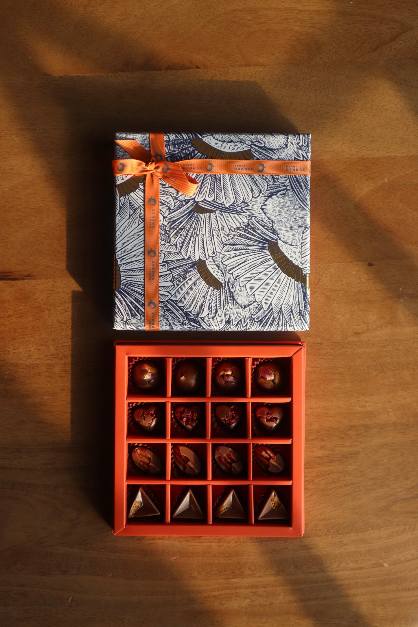 Praline Nuts & Dried Fruits Gift Box of 16