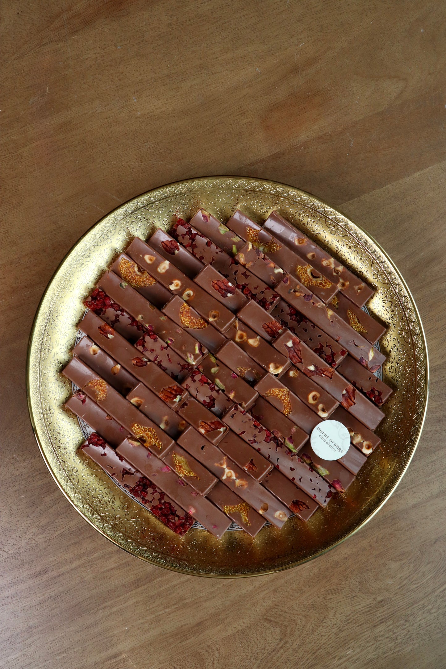 Medium Golden Sticks Plate