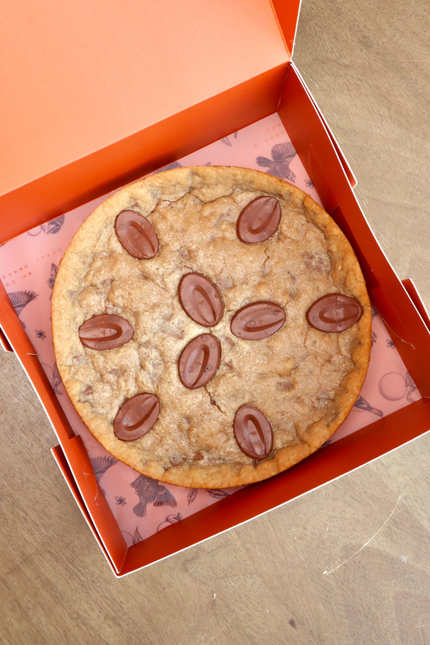 Giant Chunky Milk Chocolate Chip Cookie