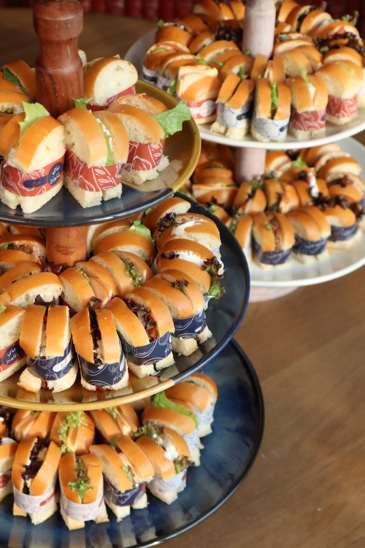 Mini Sandwich Tower