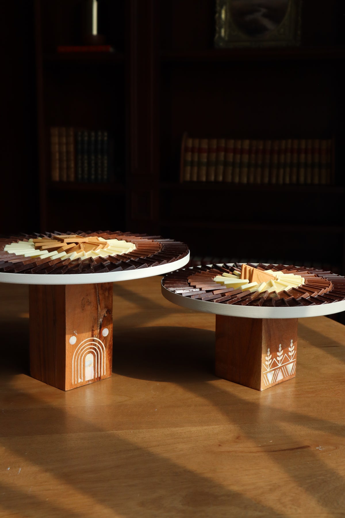 Slabs Wooden Stands