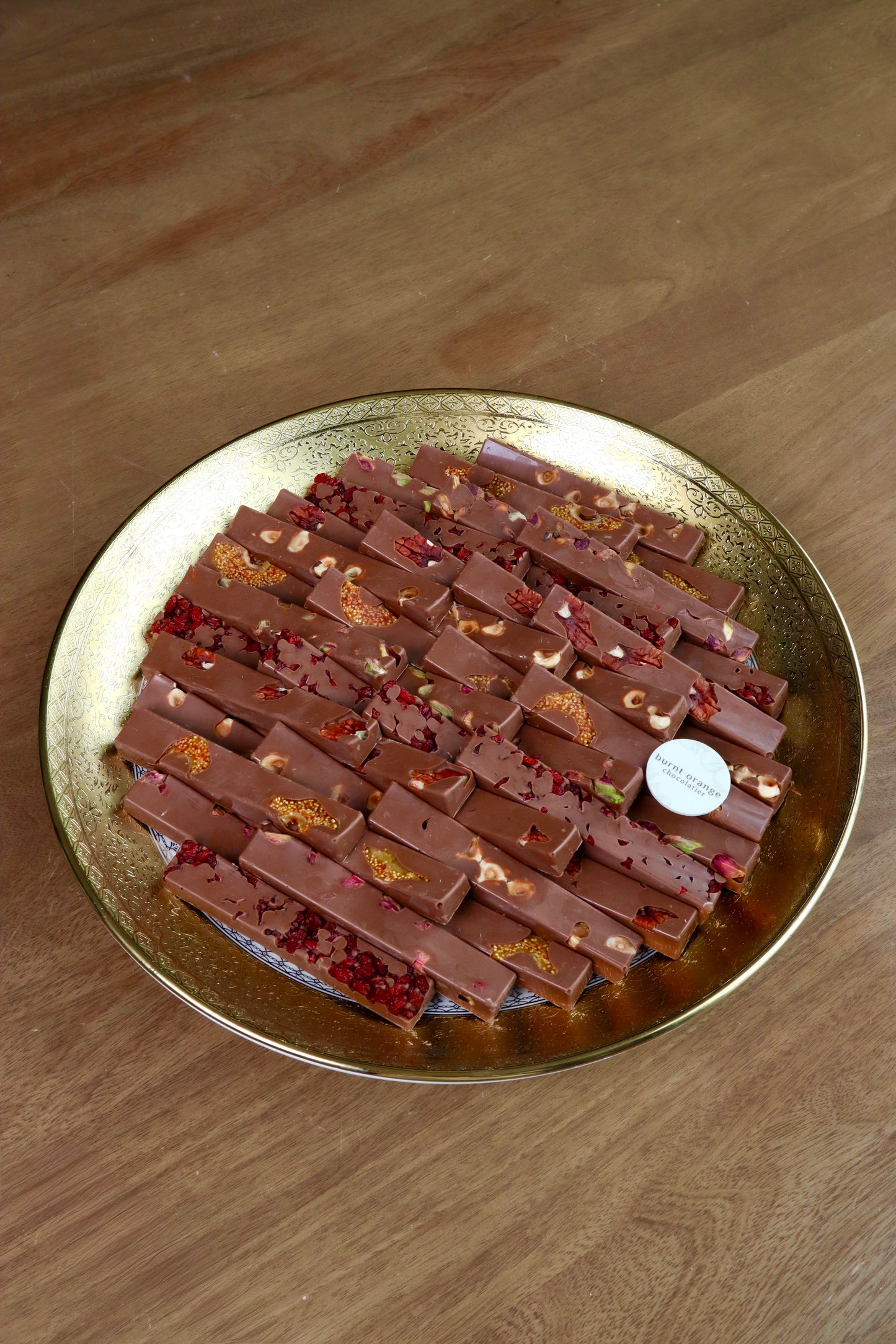 Medium Golden Sticks Plate