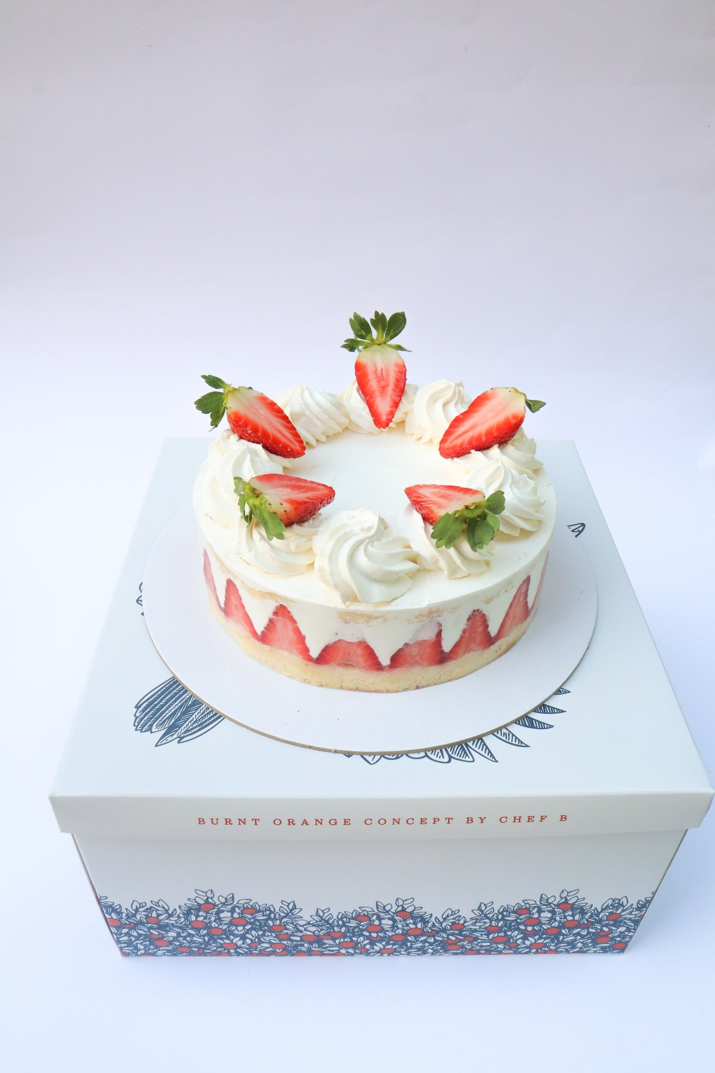 Rose Strawberry Shortcake